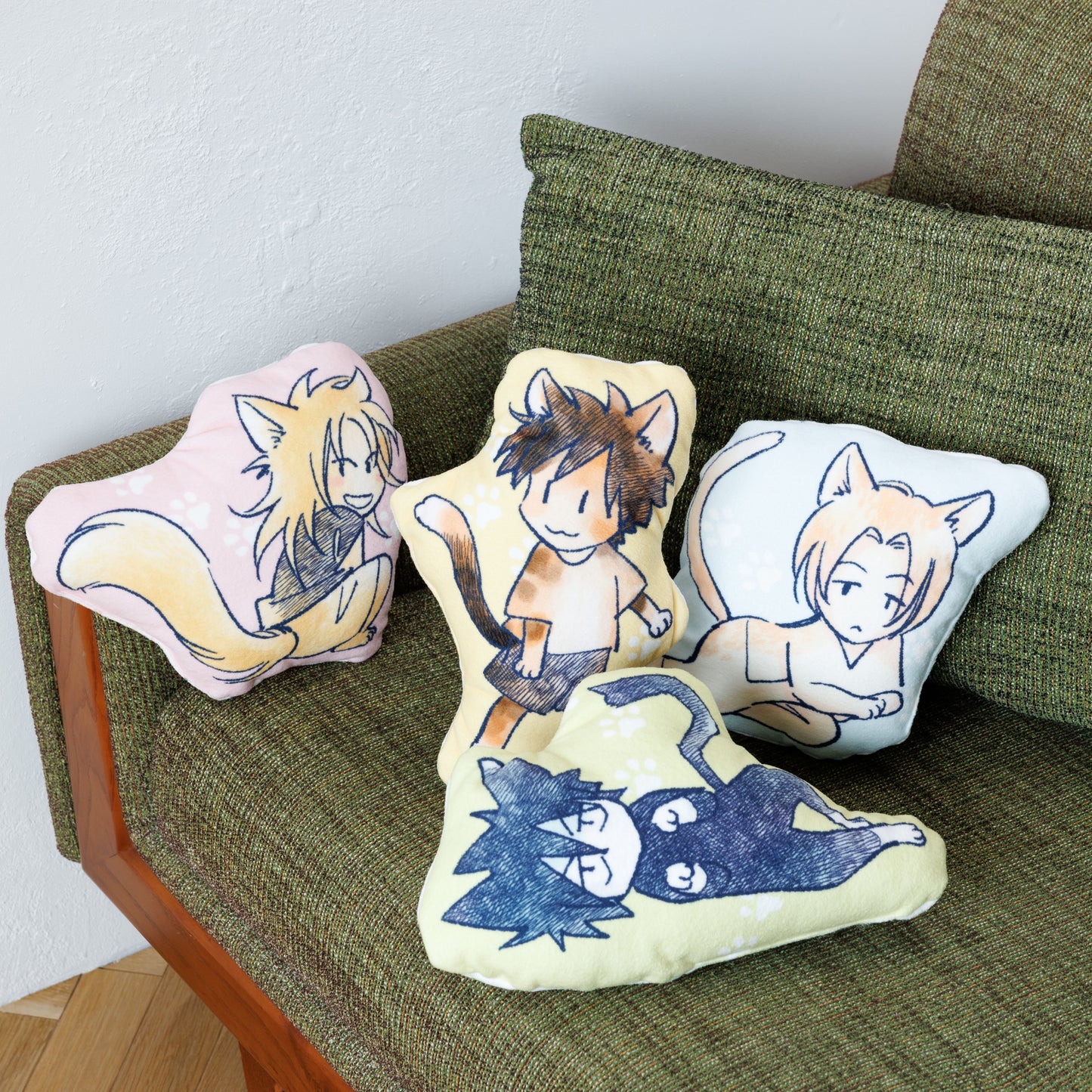 ホイッスル!ちびねこダイカットクッション【風祭 将】