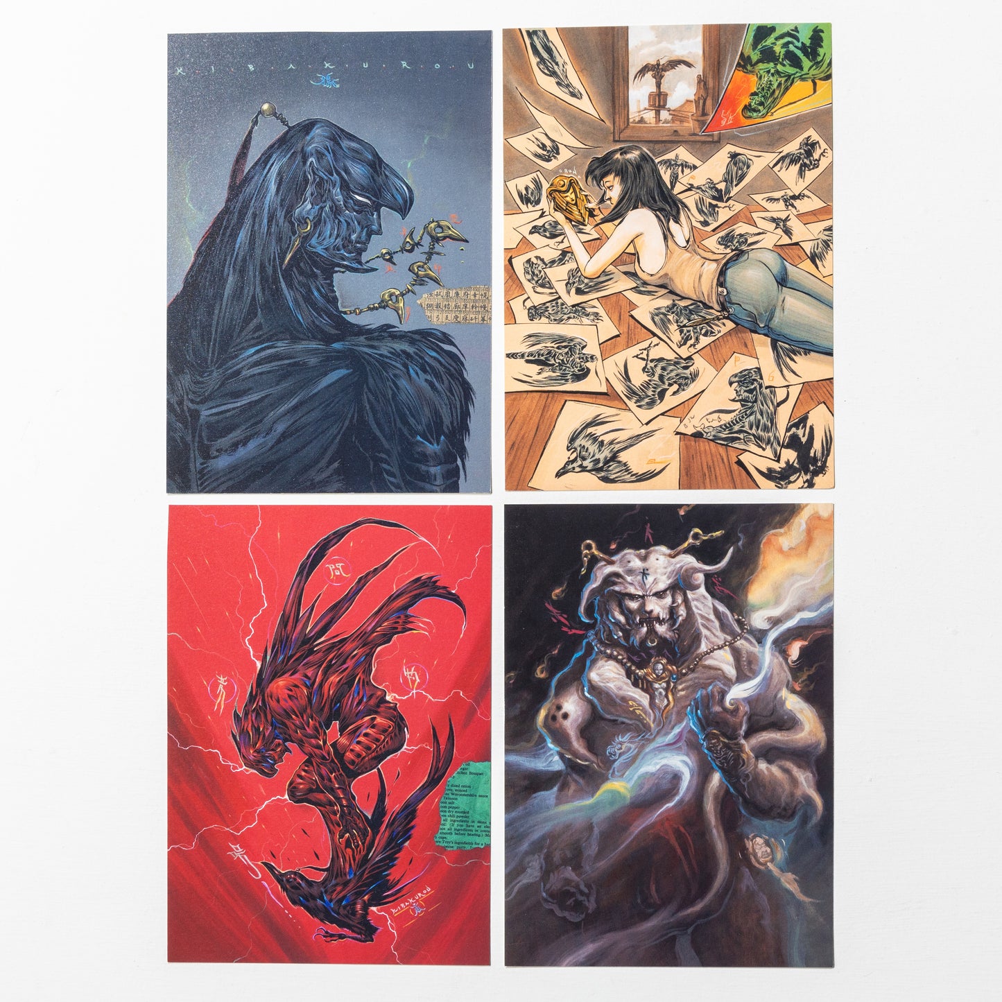 雨宮慶太仕事展-界- アートカードセット