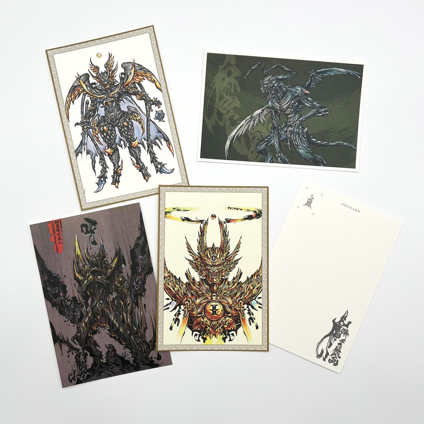 牙狼画展 ポストカード4枚セット【A】