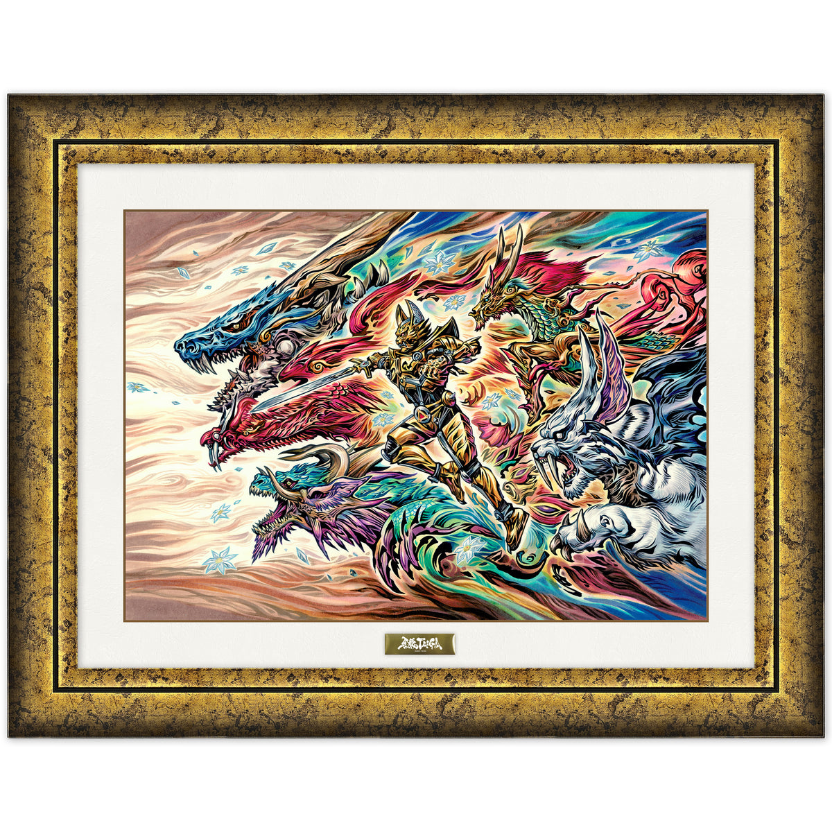 牙狼画展 直筆サイン入り複製原画 牙狼＜GARO＞ TAIGA【A】 – FAV ALL