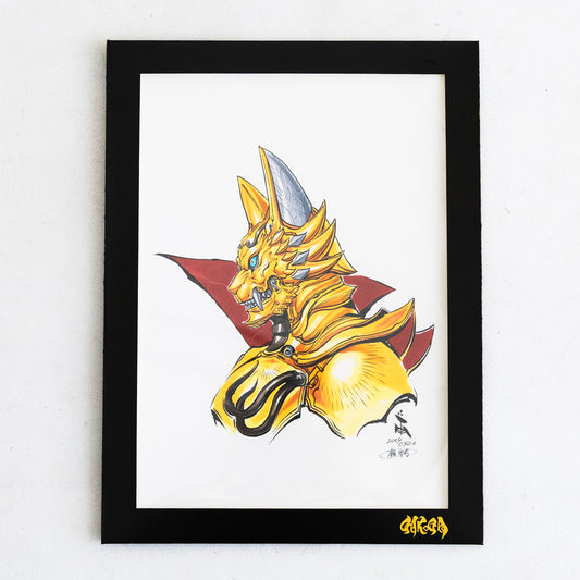 牙狼画展 アートコレクション【2】ガロ（横顔）