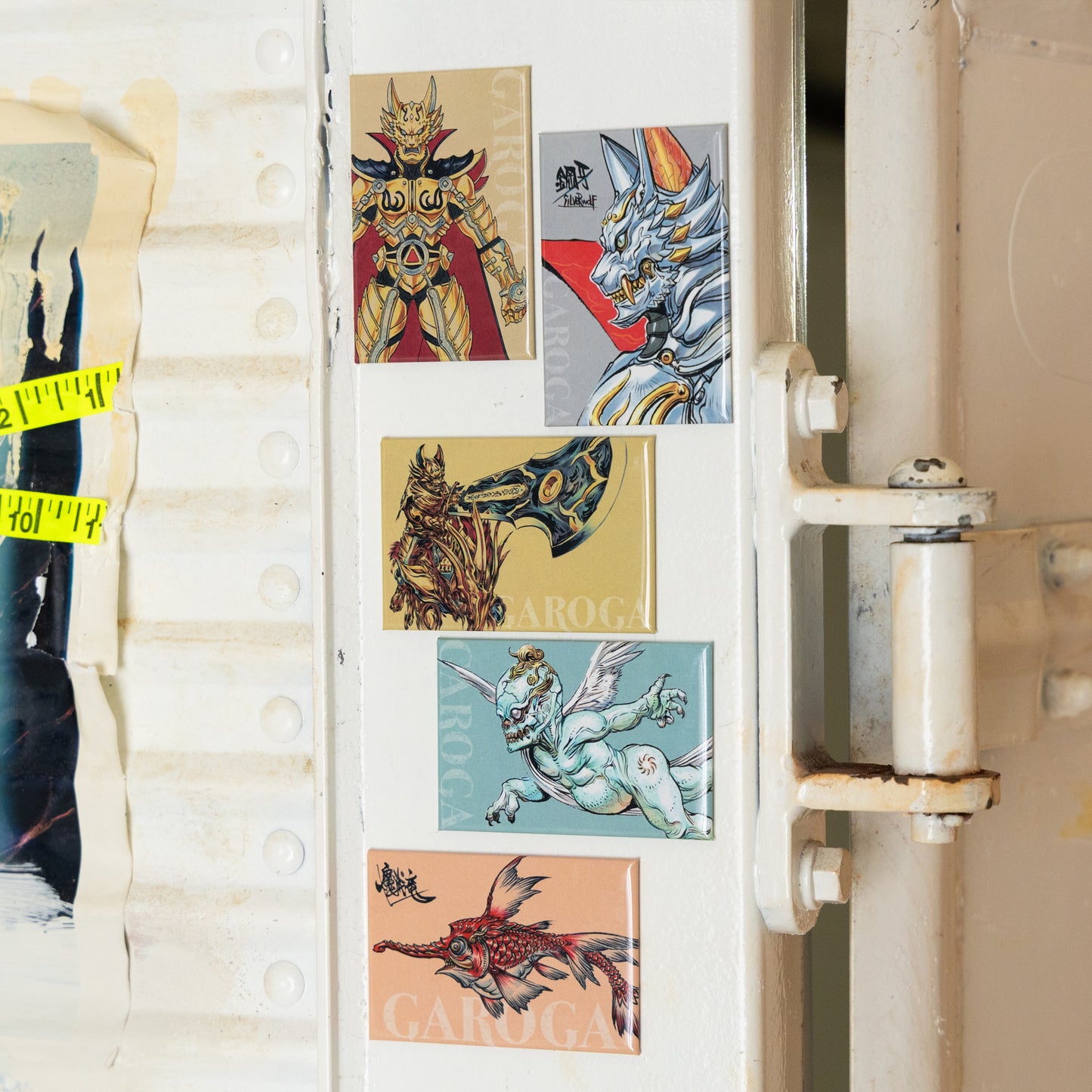 牙狼画展　トレーディング缶マグネット【全11種】