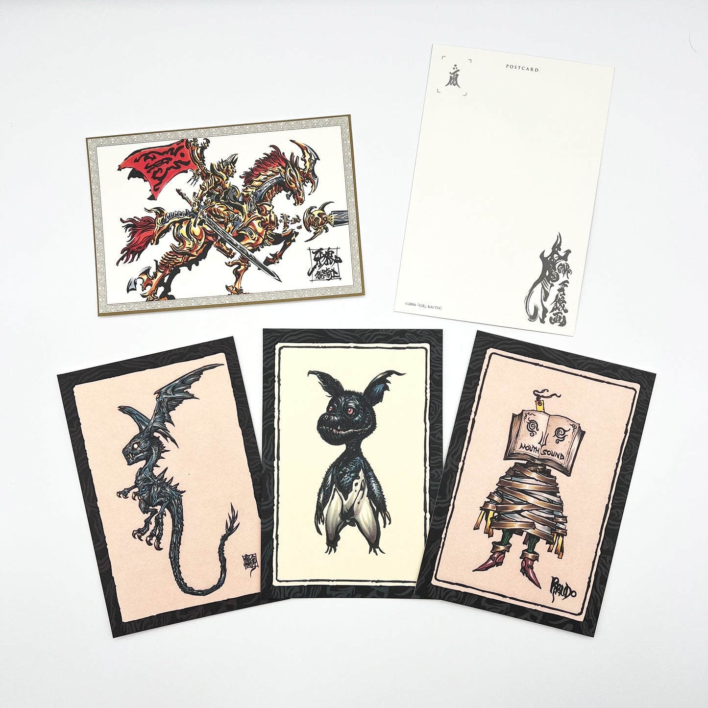 牙狼画展 ポストカード4枚セット【C】