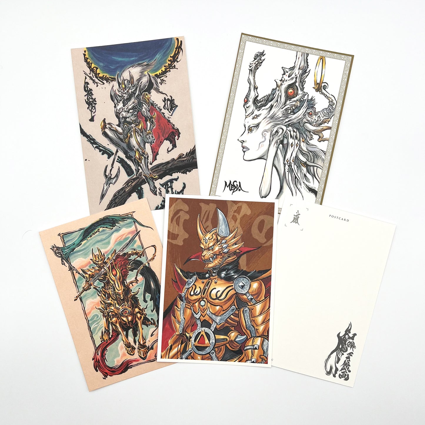 牙狼画展 ポストカード4枚セット【D】