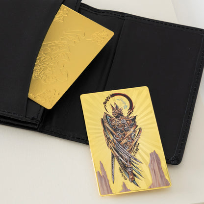 牙狼画展 黄金騎士護符カード